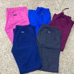 5 scrub pants